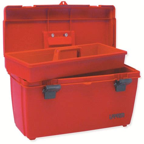 red metal tool box supplier|small red plastic tool box.